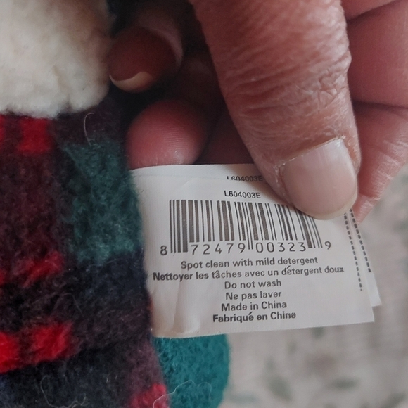 Vintage* Teddy Bear Cushion with Pocket Window - Picture 5 of 8